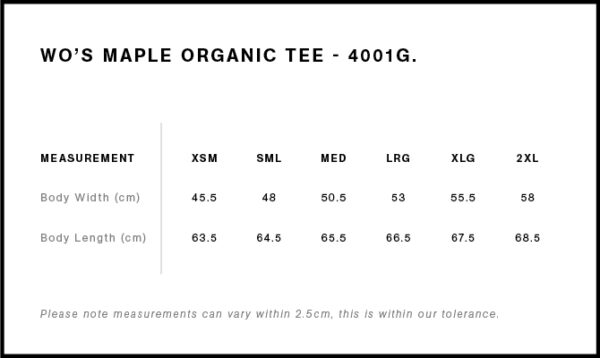 CF Cookstown Organic Ladies Tee - Image 5